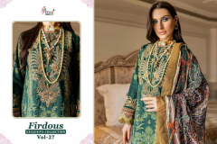 Shree Fabs Firdous Exclusive Collection Vol 27 Pure Cotton Pakistani Suits Collection Design 3008 to 3015 Series (6)