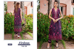 Shree Fabs Firdous Exclusive Collection Vol 28 Pure Jam Cotton Print Pakistani Suits Design 3036 to 3043 Series (5)