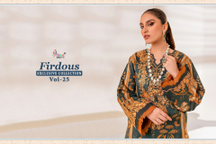 Shree Fabs Firdous Exlusive Collection Vol 25 Cotton Pakistani Suits Collection Design 2449 to 2451 Series (5)