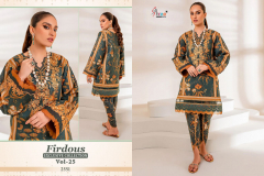 Shree Fabs Firdous Exlusive Collection Vol 25 Cotton Pakistani Suits Collection Design 2449 to 2451 Series (6)