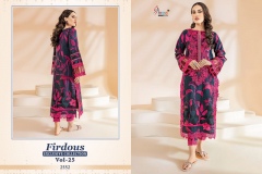 Shree Fabs Firdous Exlusive Collection Vol 25 Cotton Pakistani Suits Collection Design 2449 to 2451 Series (7)