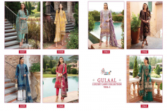 Shree Fabs Gulaal Luxury Lawn Collection Vol 1 Pure Cotton Print Salwar Suit Design 3557 To 3563 Series (10)