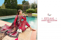 Shree Fabs Gulaal Luxury Lawn Collection Vol 1 Pure Cotton Print Salwar Suit Design 3557 To 3563 Series (15)