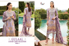 Shree Fabs Gulaal Luxury Lawn Collection Vol 1 Pure Cotton Print Salwar Suit Design 3557 To 3563 Series (16)