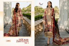 Shree Fabs Jade Bliss Lawn Collection Vol 03 Pure Cotton Pakistani Suits Collection Design 2583 to 2589 Series (14)