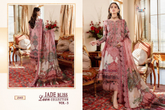 Shree Fabs Jade Bliss Lawn Collection Vol 03 Pure Cotton Pakistani Suits Collection Design 2583 to 2589 Series (2)
