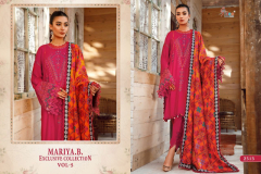 Shree Fabs Maria B Exclusive Collection Vol 05 Cotton Pakistani Salwar Suits Collection 2506 to 2513 Series (12)