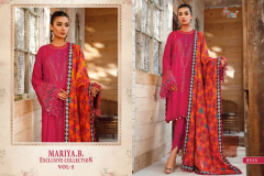 Shree Fabs Maria.B Exclusive Collection Vol 05 Pakistani Cotton Suits Collection Design 2506 to 2513 Series (14)