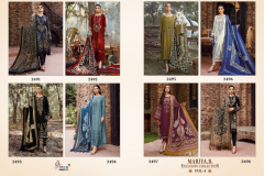 Shree Fabs Maria B Exclusive Vol 04 Pakistani Salwar Suits Collection Design 2491 to 2498 Series (11)