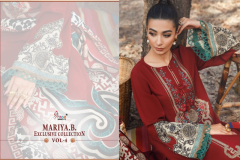 Shree Fabs Maria B Exclusive Vol 04 Pakistani Salwar Suits Collection Design 2491 to 2498 Series (8)