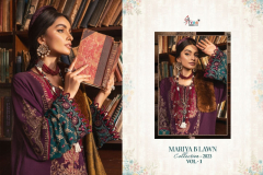 Shree Fabs Mariab Lawn Collection 2023 Vol 01 Pakistani Suits Collection Design 2499 to 2505 Series (11)