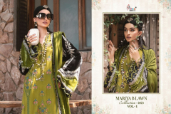 Shree Fabs Mariab Lawn Collection 2023 Vol 01 Pakistani Suits Collection Design 2499 to 2505 Series (13)