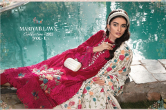 Shree Fabs Mariab Lawn Collection 2023 Vol 01 Pakistani Suits Collection Design 2499 to 2505 Series (2)