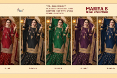 Shree Fabs Mariya B Bridal Collection Heavy Georgette Design 01 to 05