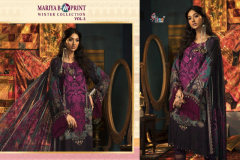 Shree Fabs Mariya B M Print Vol 02 Winter Collection Design 1448 to 1455 11