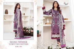 Shree Fabs Needle Wonder Lawn Collection Pure Cotton Pakistani Salwar Suit Collection Design 3096 to 3103 Series (14)