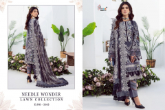 Shree Fabs Needle Wonder Lawn Collection Pure Cotton Pakistani Salwar Suit Collection Design 3096 to 3103 Series (16)
