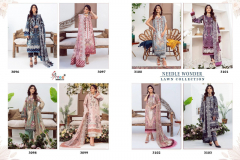 Shree Fabs Needle Wonder Lawn Collection Pure Cotton Pakistani Salwar Suit Collection Design 3096 to 3103 Series (2)