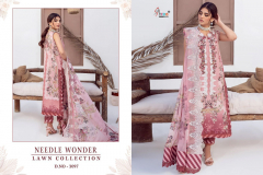 Shree Fabs Needle Wonder Lawn Collection Pure Cotton Pakistani Salwar Suit Collection Design 3096 to 3103 Series (5)