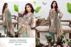 Shree Fabs Needle Wonder Lawn Collection Pure Cotton Pakistani Salwar Suit Collection Design 3096 to 3103 Series (6)