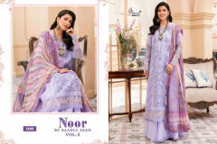 Shree Fabs Noor by Saadia Asad Vol 05 Pure Cotton Pakistani Suits Collection Design 2596 Series (6)