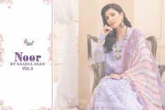 Shree Fabs Noor by Saadia Asad Vol 05 Pure Cotton Pakistani Suits Collection Design 2596 Series (9)