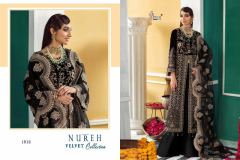 Shree Fabs Nureh Velvet Salwar Suit Design 1910 to 1913 Series (3)