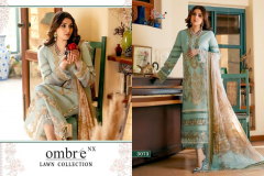 Shree Fabs Ombre Lawn Collection Nx Pure Cotton Lawn Pakistani Salwar Suits Collection Design 3069 to 3076 Series (5)