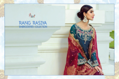 Shree Fabs Rang Rasiya Embroidery Collection Design 8211 to 8216 9