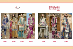 Shree Fabs Rang Rasiya Lawn Collection Vol 1 Pure Cotton Embroidery Suit (1)