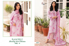 Shree Fabs Rangrez Luxcury Lawn Collection Vol 4 Cotton Pakistani Salwar Suits Collection Design 3470 To 3476 Series (15)