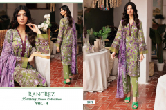 Shree Fabs Rangrez Luxcury Lawn Collection Vol 4 Cotton Pakistani Salwar Suits Collection Design 3470 To 3476 Series (16)