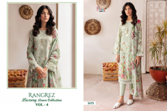 Shree Fabs Rangrez Luxcury Lawn Collection Vol 4 Cotton Pakistani Salwar Suits Collection Design 3470 To 3476 Series (3)