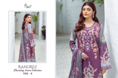 Shree Fabs Rangrez Luxury Lawn Collection Vol 3 Pakistani Salwar Suit Collection Design 3482 To 3485 Series (2)