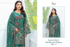 Shree Fabs Rangrez Luxury Lawn Collection Vol 3 Pakistani Salwar Suit Collection Design 3482 To 3485 Series (3)