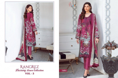 Shree Fabs Rangrez Luxury Lawn Collection Vol 3 Pakistani Salwar Suit Collection Design 3482 To 3485 Series (5)