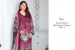 Shree Fabs Rangrez Luxury Lawn Collection Vol 3 Pakistani Salwar Suit Collection Design 3482 To 3485 Series (6)