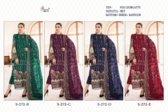 Shree Fabs S-272 Colours Designer Pakisatni Salwar Suit Design S-272-B to S-272-E Series (6)