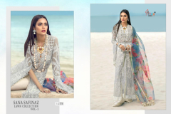 Shree Fabs Sana Safina Premium Lawn Collection Vol 1 Pakistani Suits Design 1271 to 1276 Series (7)