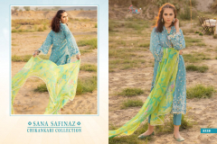 Shree Fabs Sana Safinaz Chaikankari Collection Cotton Pakistani Salwar Suits Design 3227 To 3232 Series (3)
