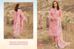 Shree Fabs Sana Safinaz Chaikankari Collection Cotton Pakistani Salwar Suits Design 3227 To 3232 Series (4)
