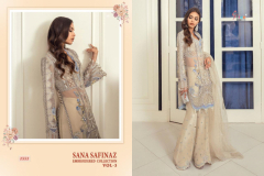 Shree Fabs Sana Safinaz Embroidered Collection Vol 3 Design 1550-1553 Series (5)