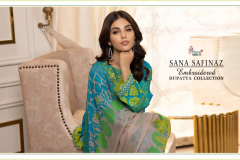 Shree Fabs Sana Safinaz Embroidered Dupatta Collection Cotton Pakistani Suits Design 2537 to 2542 Series (9)
