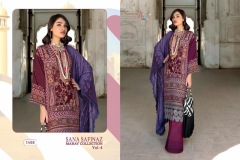 Shree Fabs Sana Safinaz Mahay Collection Vol 04 Jam Cotton Design 1495 to 1500 11