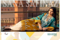 Shree Fabs Sana Safinaz Mahay Collection Vol 04 Jam Cotton Design 1495 to 1500 12