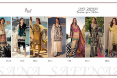 Shree Fabs Sana Safinaz Premium Lawn Collection Vol 2 Salwar Suit Design 1420 to 1426 Series (16)
