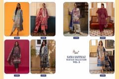 Shree Fabs Sana Safinaz Vol 3 Winter Collection Design 2390 to 2396 Series (16)