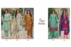 Shree Fabs Shanaya Pakistani Pure Cotton Embroidery Suits Collection Design 1001 To 1005 Series (10)