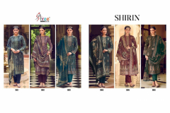 Shree Fabs Shirin Velvet Winter Collection Suits Design 1001 to 1006 Series (14)