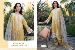 Shree Fabs Sobia Nazir Embroidered Collection Pure Cotton Pakistani Suits Collection 3118 to 3121 Series Design 3118 to 3121 Series (4)